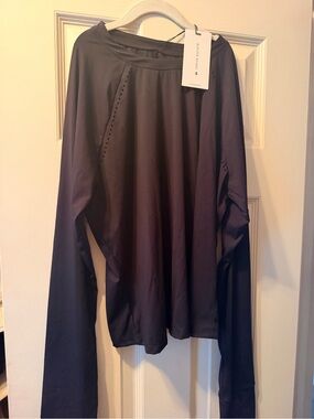 Thrive Societe Long Sleeve tech Top - Black